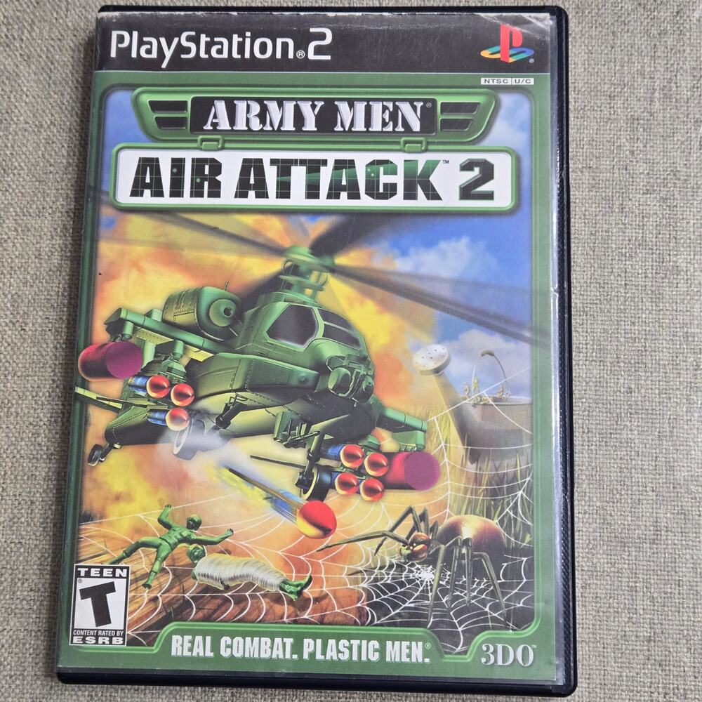 Army Men Air Attack 2 PS2 Pre-owned, used condition